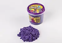 Кинетический песок KidSand в банке 1200 гр Danko Toys Детский набор креативного творчества Кинетический песок Фиолетовый