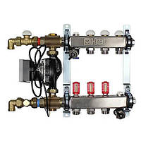 Модуль регулирования для напольного отопления Herz COMPACTFLOOR Light SK, 8 отводов (без насоса DN15)