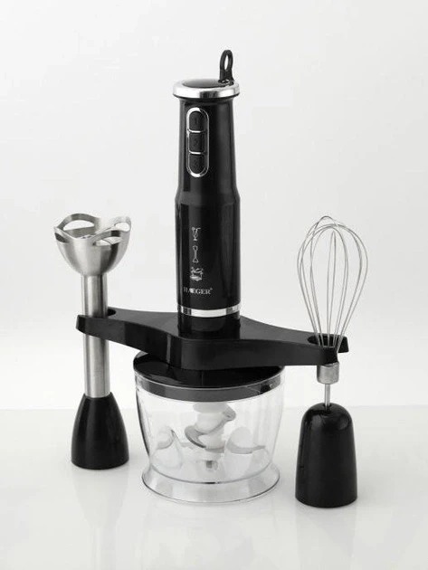 Hand Blender ручной блендер R.291, Ручной погружной блендер RAF, Полуавтоматический блендер 600 Вт NMS - фото 2 - id-p2185167859