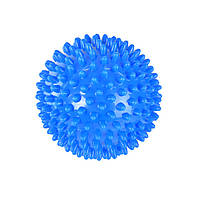 Мяч массажный RB2221 размер 9 см, 110 грамм (Синий) Dobuy М'яч масажний RB2221 розмір 9 см, 110 грам (Синій)