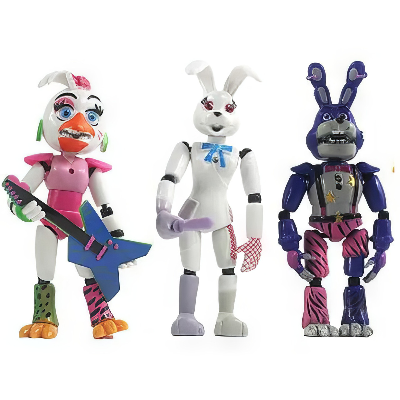 Набір ФНАФ Аніматроніки П'ять ночей з Фредді (розбірні), 14 см - FNAF