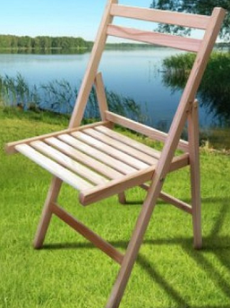 Стілець розкладний дерев'яний Пікнік бук бук