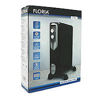 Масляний обігрівач FLORIA ZLN3659, 2000Вт, 3 режими 800/1200/2000Вт, Box m