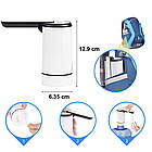 Акумуляторна помпа для води Water pump / Складна помпа на бутиль / Електрична помпа для бутля, фото 7