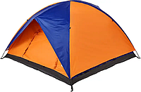 3-х местная кемпинговая палатка Skif Outdoor Adventure II, 200x200 cm оранжево-синяя