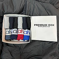 Подарочный Комплект "Premium Box CK - 5 штук трусов + 6 пар носков - Полномерные U 094 L