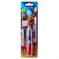 Електрична зубна щітка KidzSonic (3+) - Ракета, (Brush-baby)