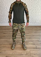 Тактическая форма мультикам убакс и штаны материал рип стоп штурмовой ветрозащитный зсу форма армейская UUU