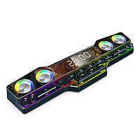 Беспроводная игровая звуковая панель V18. Игровой беспроводной саундбар ПК с RGB-подсветкой