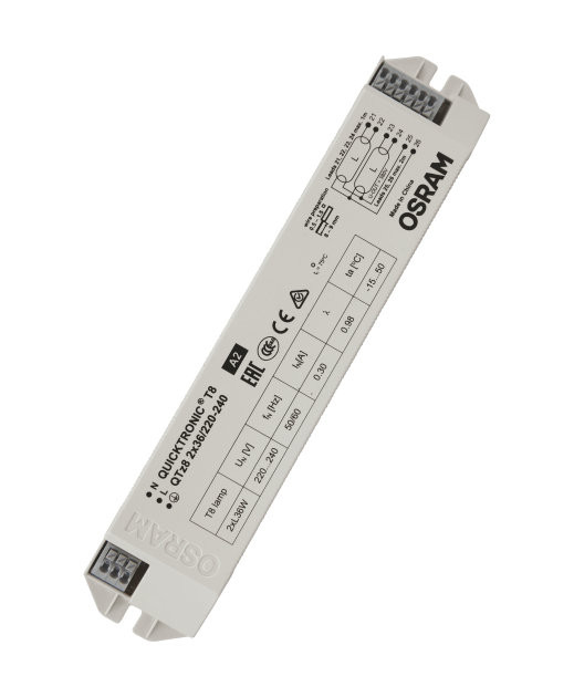 Баласт OSRAM QUICKTRONIC QTZ8 2X36/220-240V електронний