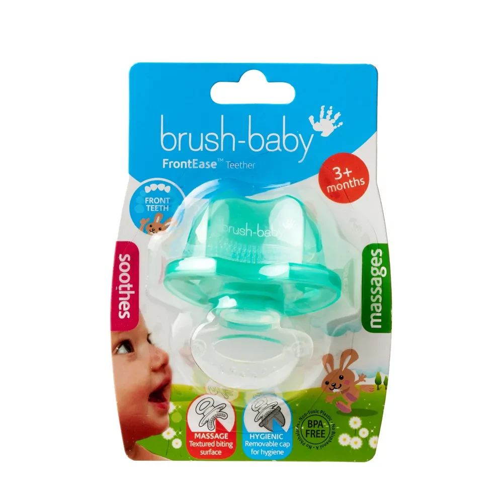 Прорізувач FrontEase Teether - Teal, (Brush-baby)