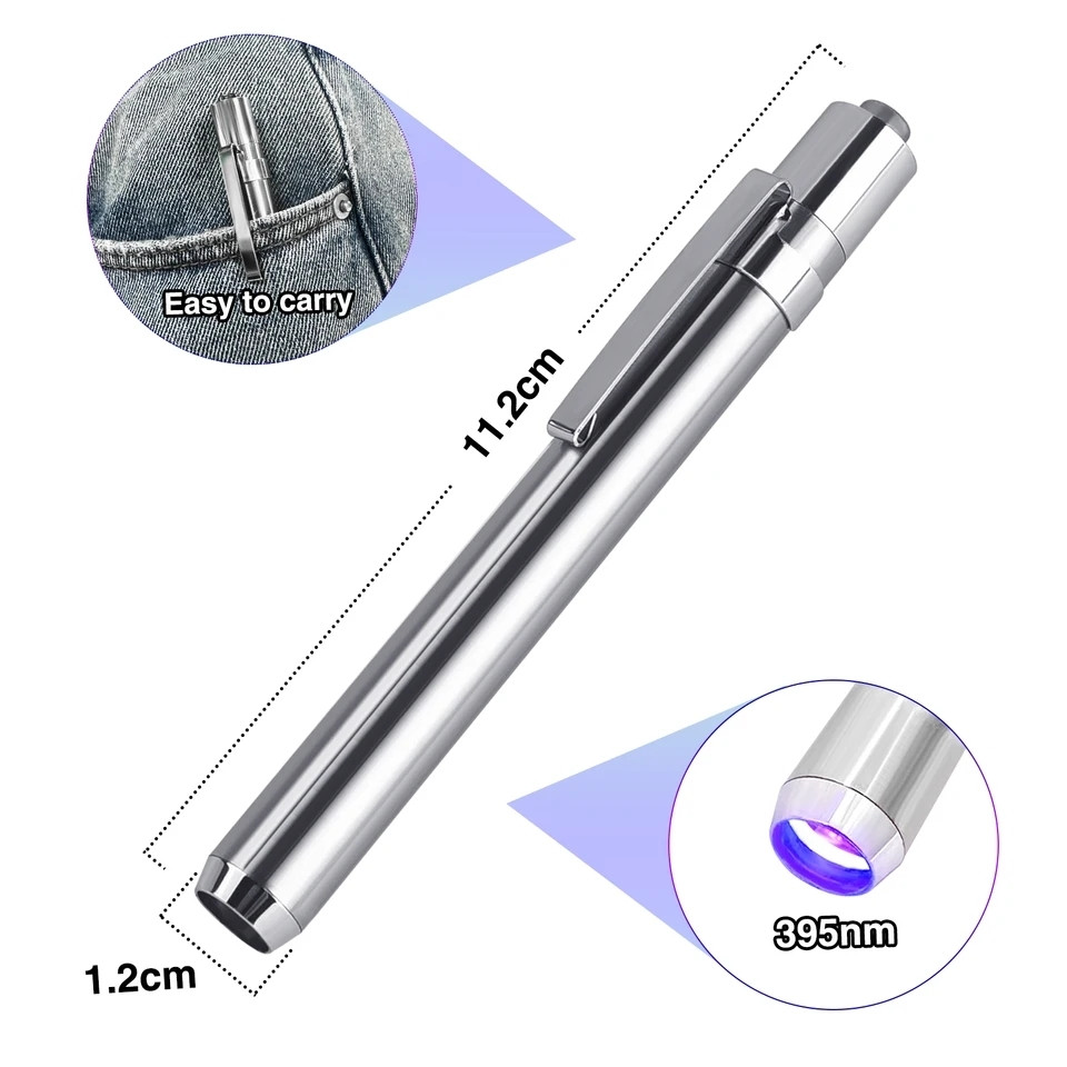 Ліхтарик компактний ультрафіолетовий UV lamp