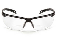 Біфокальні захисні окуляри Pyramex Ever-Lite Bifocal (clear +2.5) H2MAX Anti-Fog, біфокальні прозорі з діоптріями, фото 3