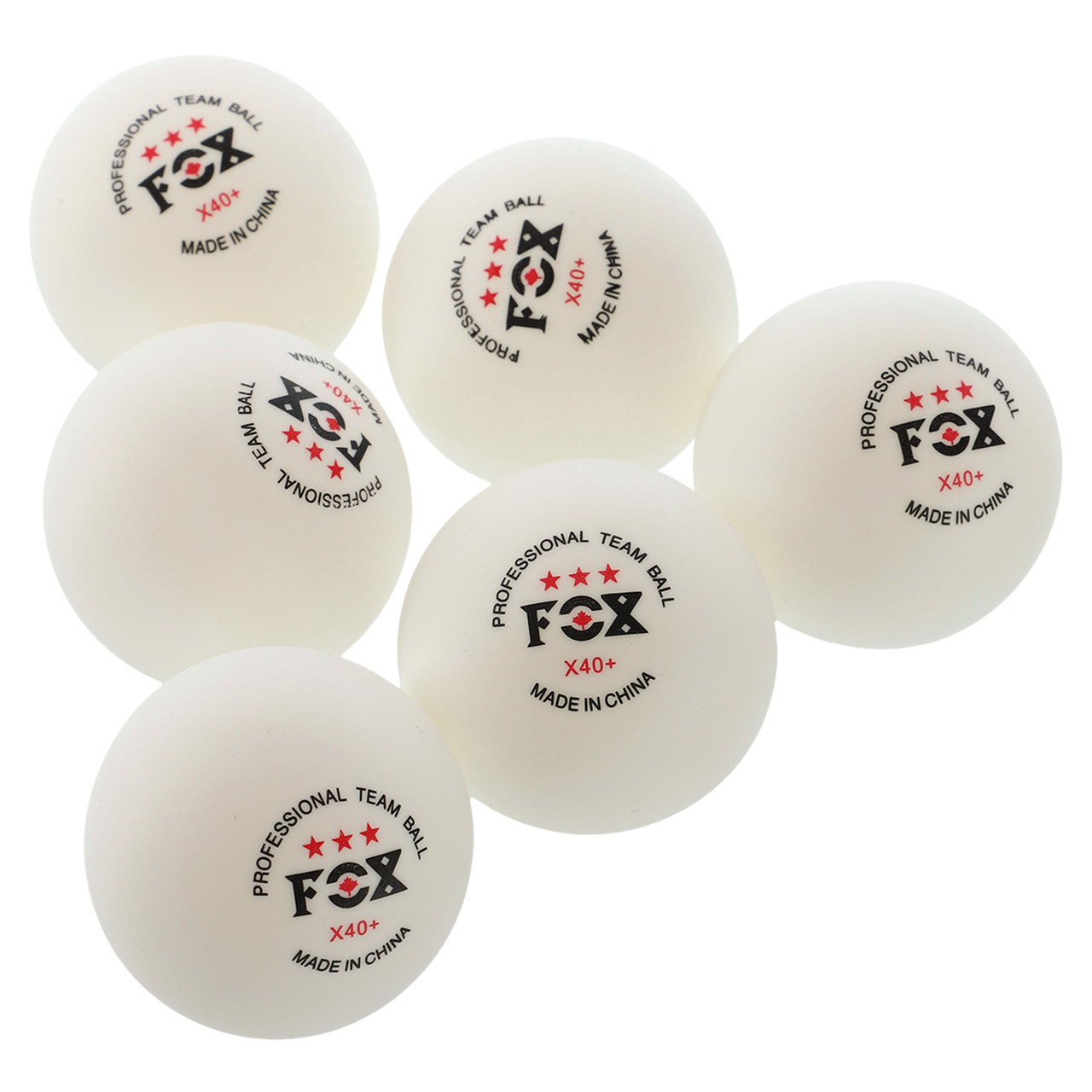 М'яч настільний теніс MT-8589 F.O.X 1 шт d-40мм  білий