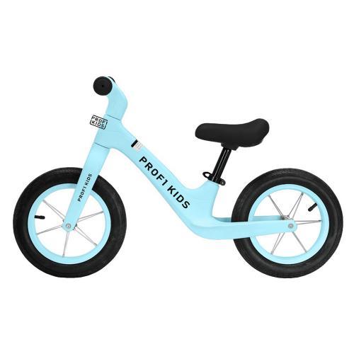 Біговел дитячий PROFI KIDS 12", 2 кольори, гума, нейлон.рама, вилка, кермо, алюм.обід,ексцентрик, голубий