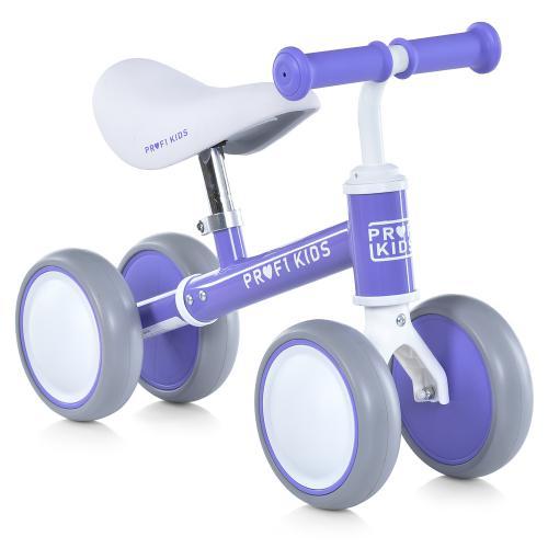 Біговел дитячий PROFI KIDS 6д, 4 кол EVA, стальн.рама, лавандовий  (1шт)