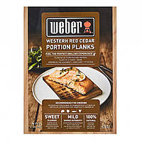 Планки кедровые порционные для копчения Weber, 4шт 17832 Код: 010811