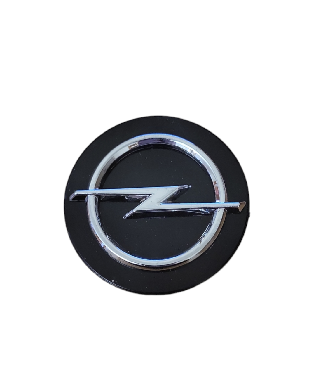 Наліпки на ковпачки, наліпки на диски Opel Опель 60 мм чорні пластикові 1 шт УЦІНКА