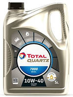 Масло моторное полусинтетика TOTAL QUARTZ DIESEL 7000 10W-40 5л