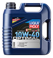 Олива моторна напівсинтетична LIQUI MOLY Optimal 10W-40 4л