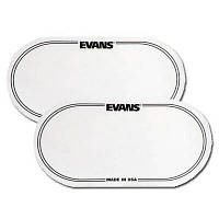 Кик-пэд для бас-барабана EVANS EQPC2 EQ PATCH CLEAR DOUBLE