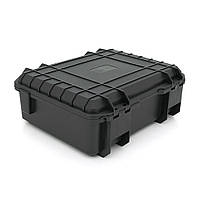 Пластиковый переносной ящик для инструментов (корпус) Voltronic, размер внешний - 342x275x125 мм, внутренний -