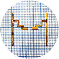 Шлейф Motorola Moto G50 XT2137 з кнопками гучності та ввімкнення
