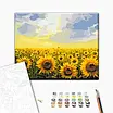 Картина за номерами 30х40 см. Поле соняшників. Brushme RBS135, фото 2
