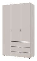 Шкаф для одежды Гелар 3 ДСП трехдверный (1162х495х2034) кашемир