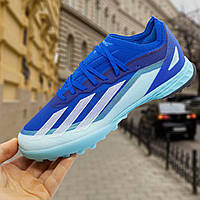 Дитячі футбольні сороконіжки Adidas X Ghosted TF Kids (35-38) 36 Sensey