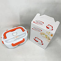 Термос для еды Lunch Heater 220 V, Ланчбокс с подогревом детский, Ланч бокс TL-843 с приборами