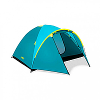 Палатка туристическая четырьехместная BW 68091 с навесом lk