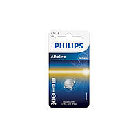 Батарейка Philips A76 (LR44, LR1154, AG13, V13GA) Alkaline * 1 (A76/01B)