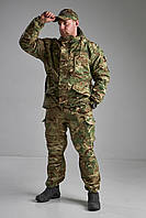 Тактичний зимовий костюм ГОРКА мультикам ОРИГІНАЛ, військова непромокальна зимова форма мультикам ДСТУ