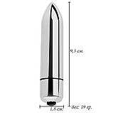 Десятишвидкісна водонепроникна віброкуля - Помаранчевий - Вібратори, фото 7