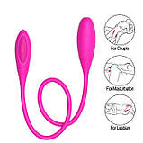 Гнучкий подвійний вібратор Baile Pretty Love Snaky Vibe USB – Вібратори, фото 3