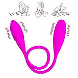 Гнучкий подвійний вібратор Baile Pretty Love Snaky Vibe USB – Вібратори, фото 7