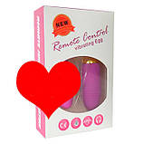 Яскраве віброяйце з Д/У USB- Ррожевий - Вібратори, фото 3