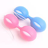 Вагінальні кульки Кегеля "Even Ball" - Синій, фото 2