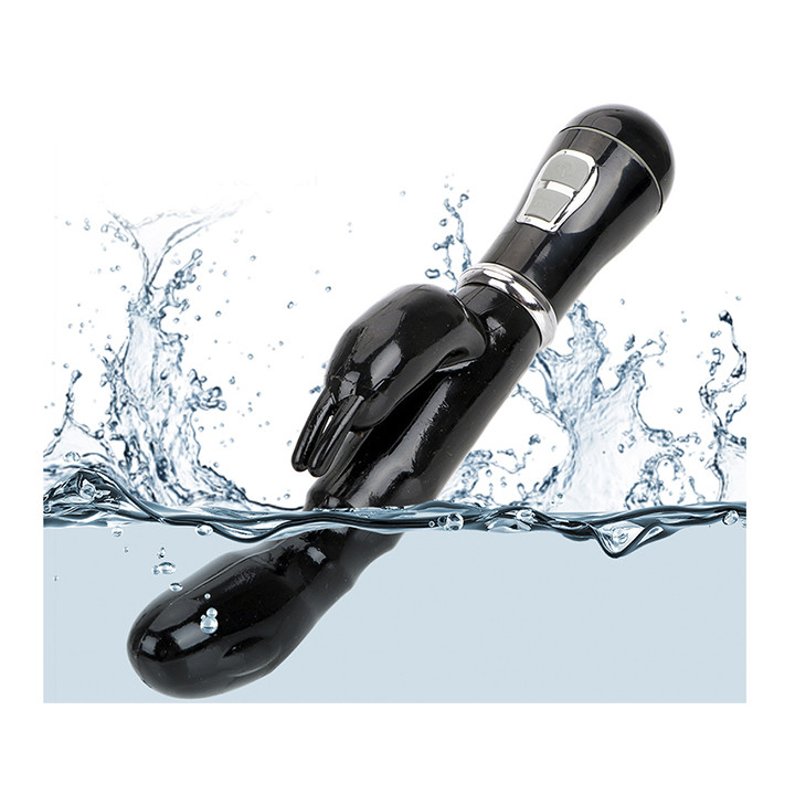 Вібратор Bunny 12 режимів - Чорний - Вібратори, фото 1