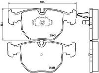 Тормозные колодки дисковые BMW 7 (E38) / BMW 5 (E39) 1994-2011 г.