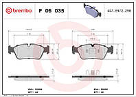 Тормозные колодки дисковые BMW 1 (E87) / BMW 3 (E90) 2003-2013 г.