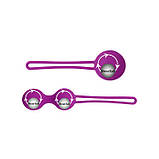 Набір силіконових вагінальних кульок 3 шт. - Фіолетовий, фото 4