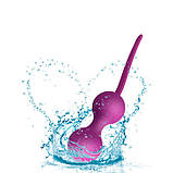 Набір силіконових вагінальних кульок 3 шт. - Фіолетовий, фото 6