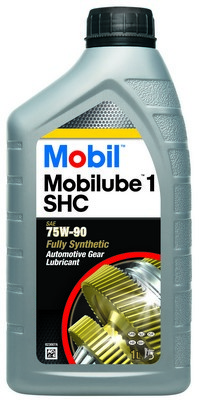 Олива трансмісійна MOBIL MLUBE1 SHC 75W-90 1л