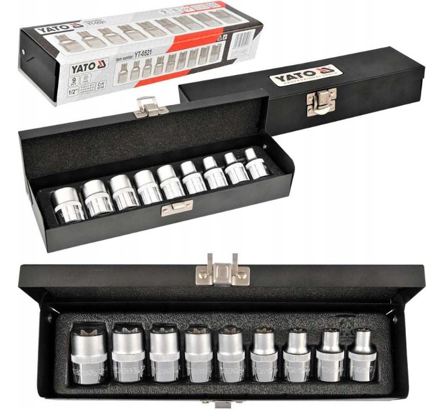 Набір Головок Torx Зірка E-Профіль Е10-Е24 ( 1/2