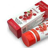 Лубрикант "Hot Kiss" 200 мл - Вишня - Інтимна змазка