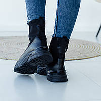Ботинки женские Fashion Maple 3319 37 размер 24 см Черный d