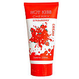 Лубрикант на водній основі "Hot Kiss" 200 мл - Полуниця - Інтимна змазка, фото 2