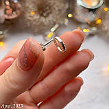 Срібні пусети (різного кольору), фото 2